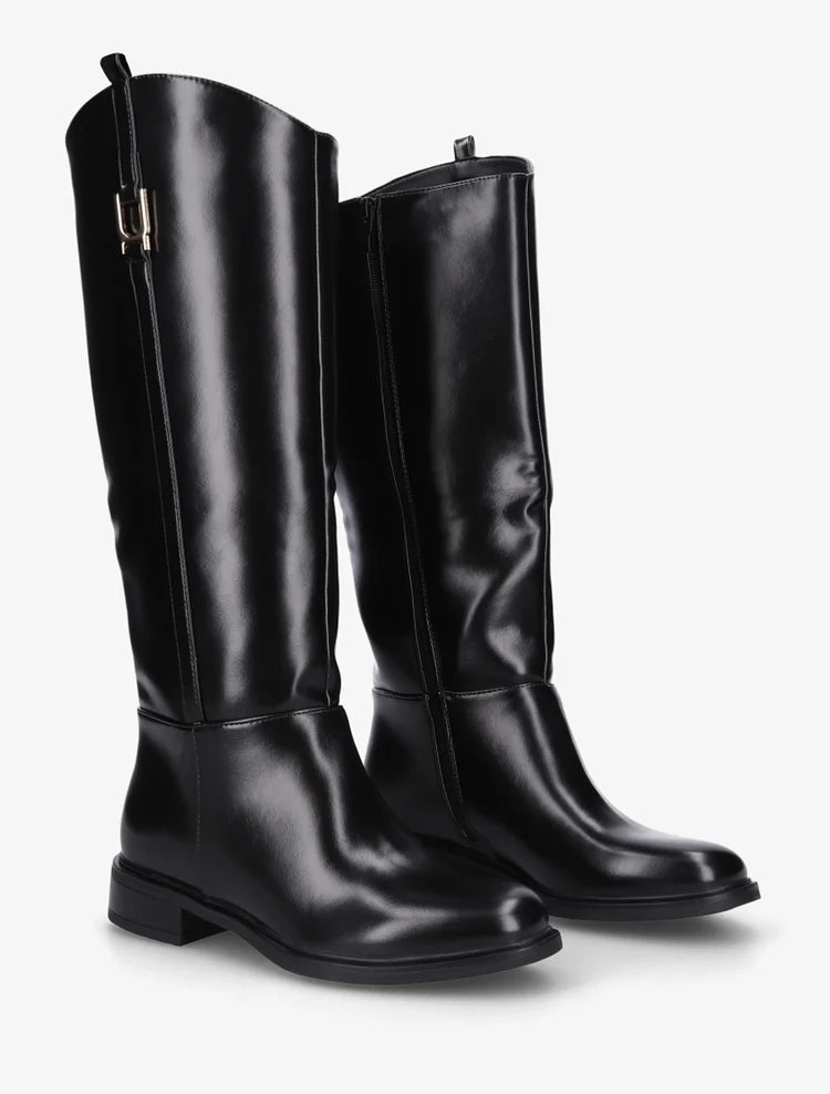 Bottes cavalières talon bloc