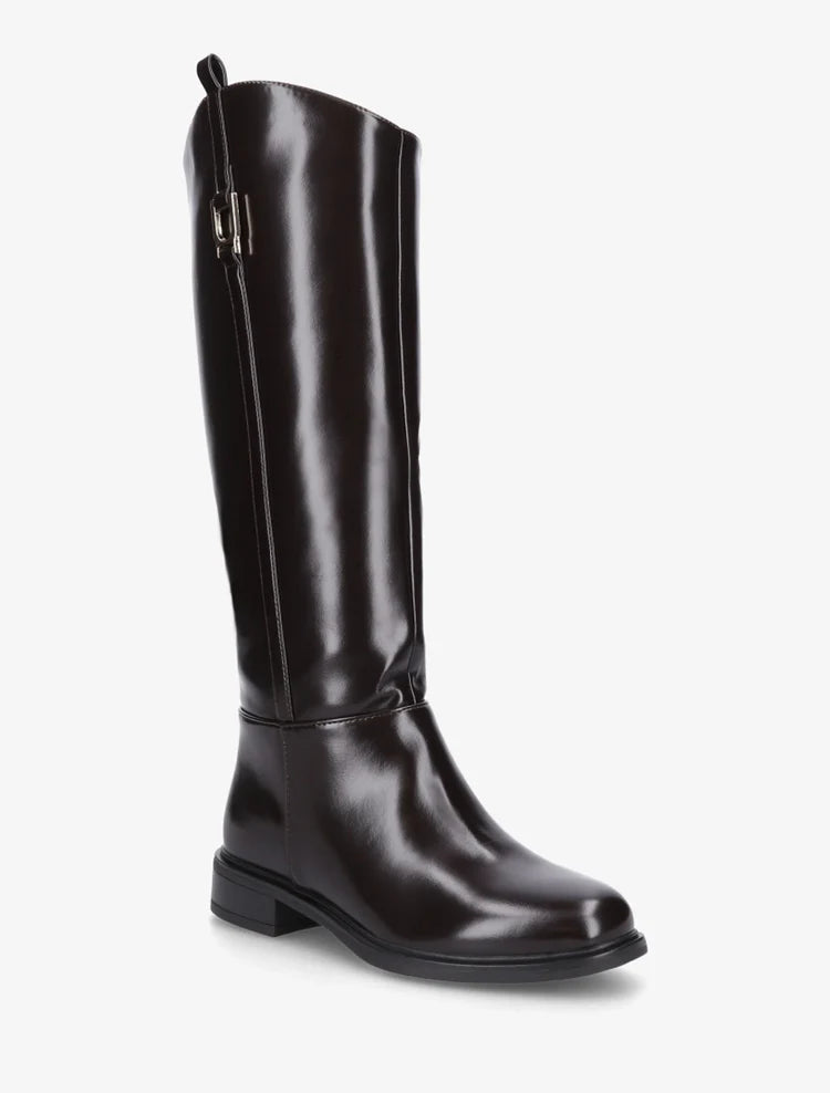 Bottes cavalières talon bloc