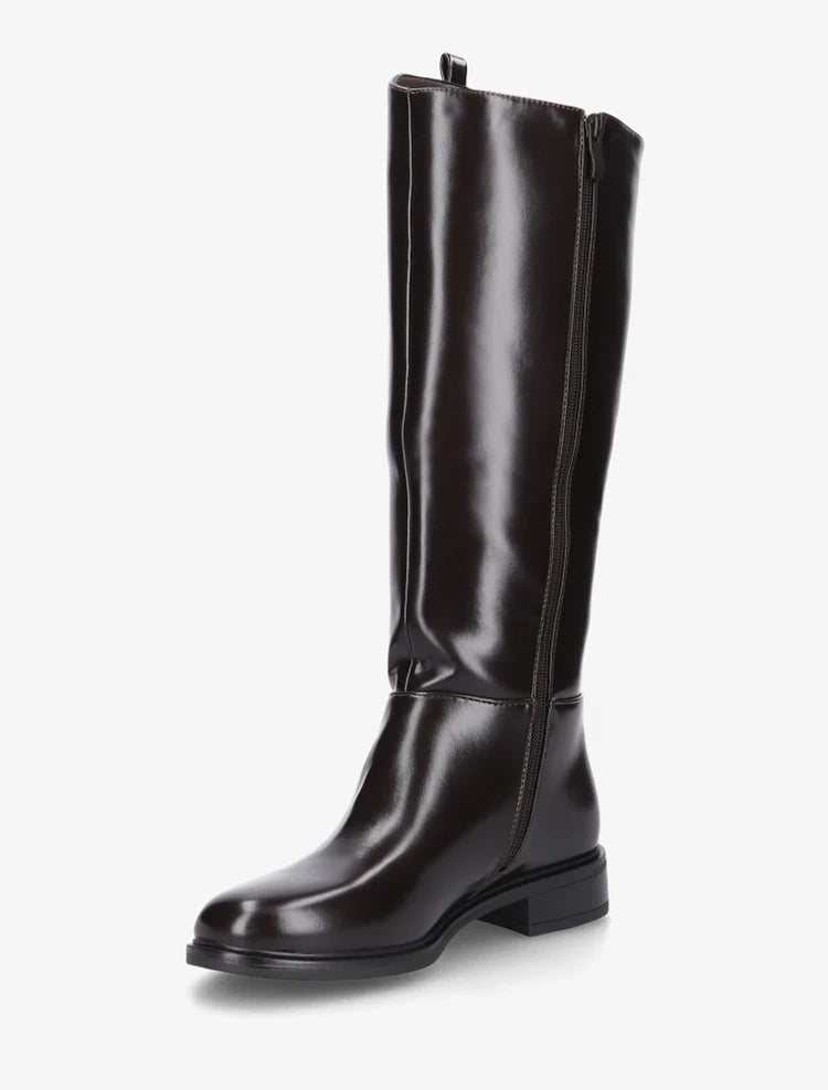 Bottes cavalières talon bloc