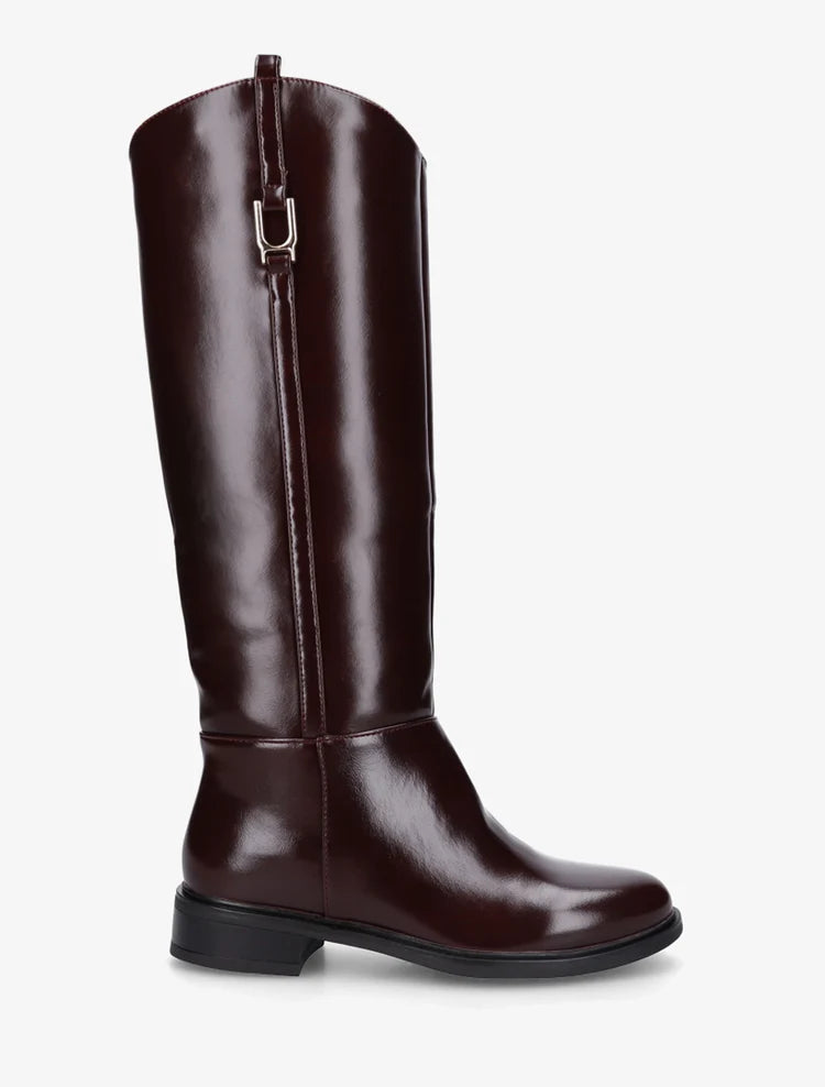 Bottes cavalières talon bloc
