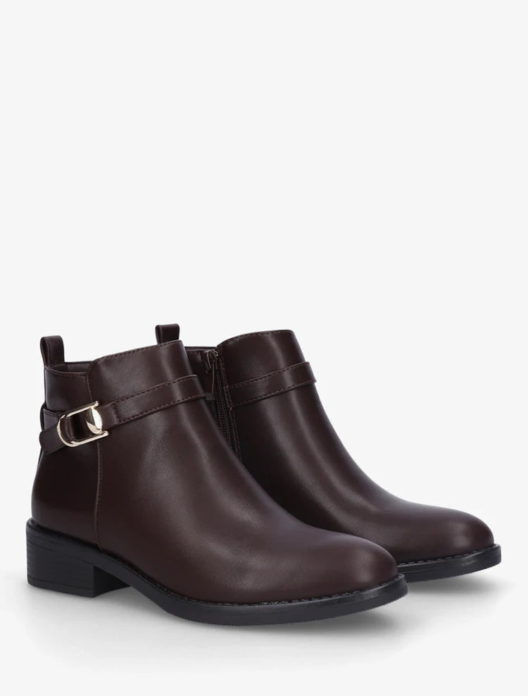 Bottines classiques en simili