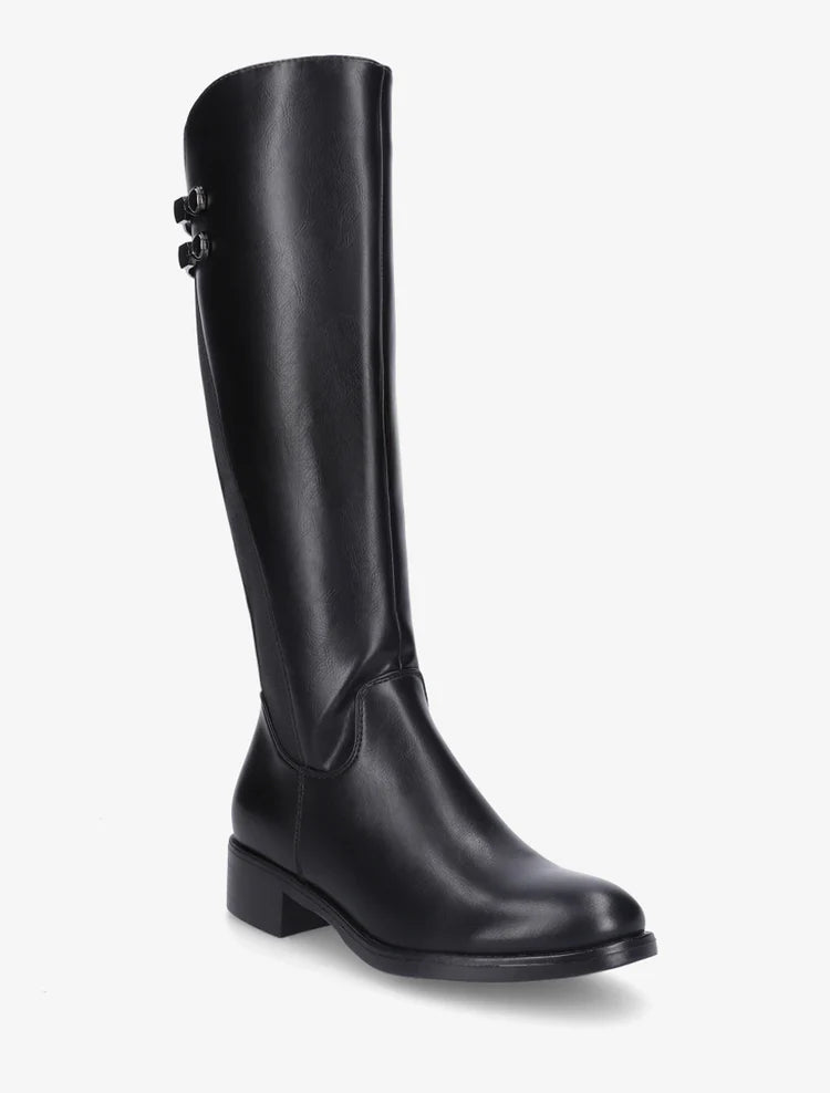 Bottes élastiquées style cavalière