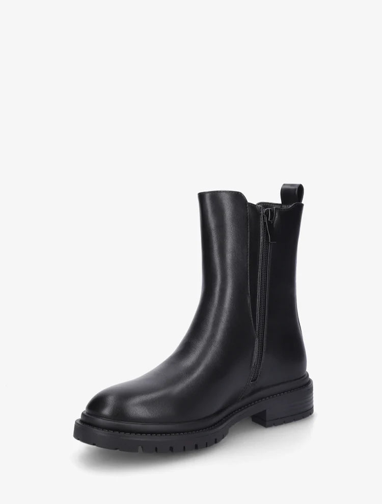 Bottines élastiquées à semelle crantée