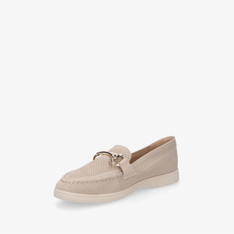 Mocassins en mesh à boucle décorative