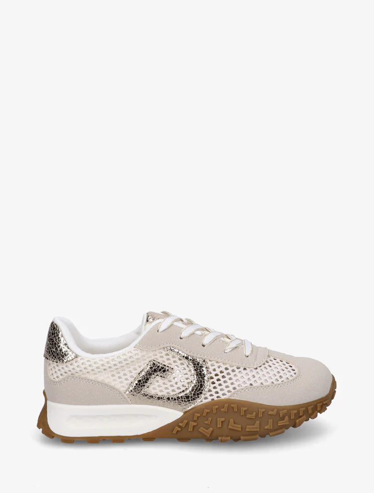 Baskets à empiècements irisés