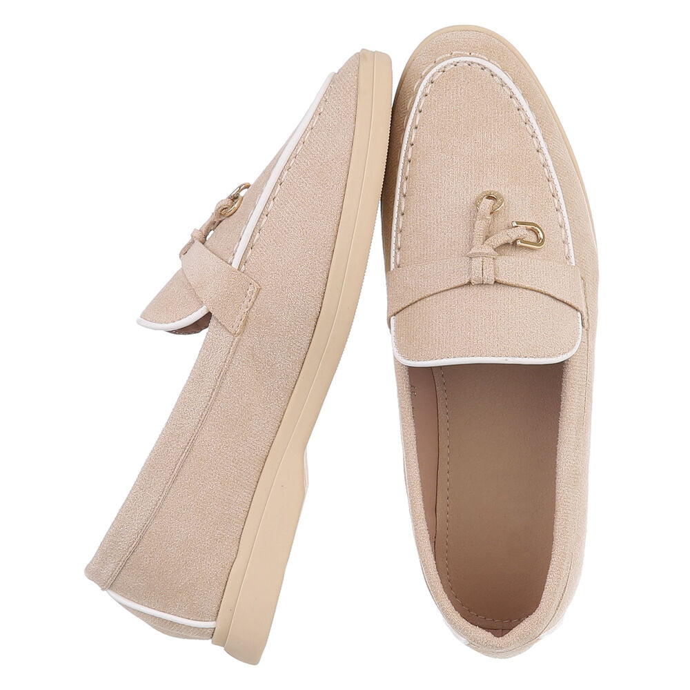 Mocassins avec breloque métallique