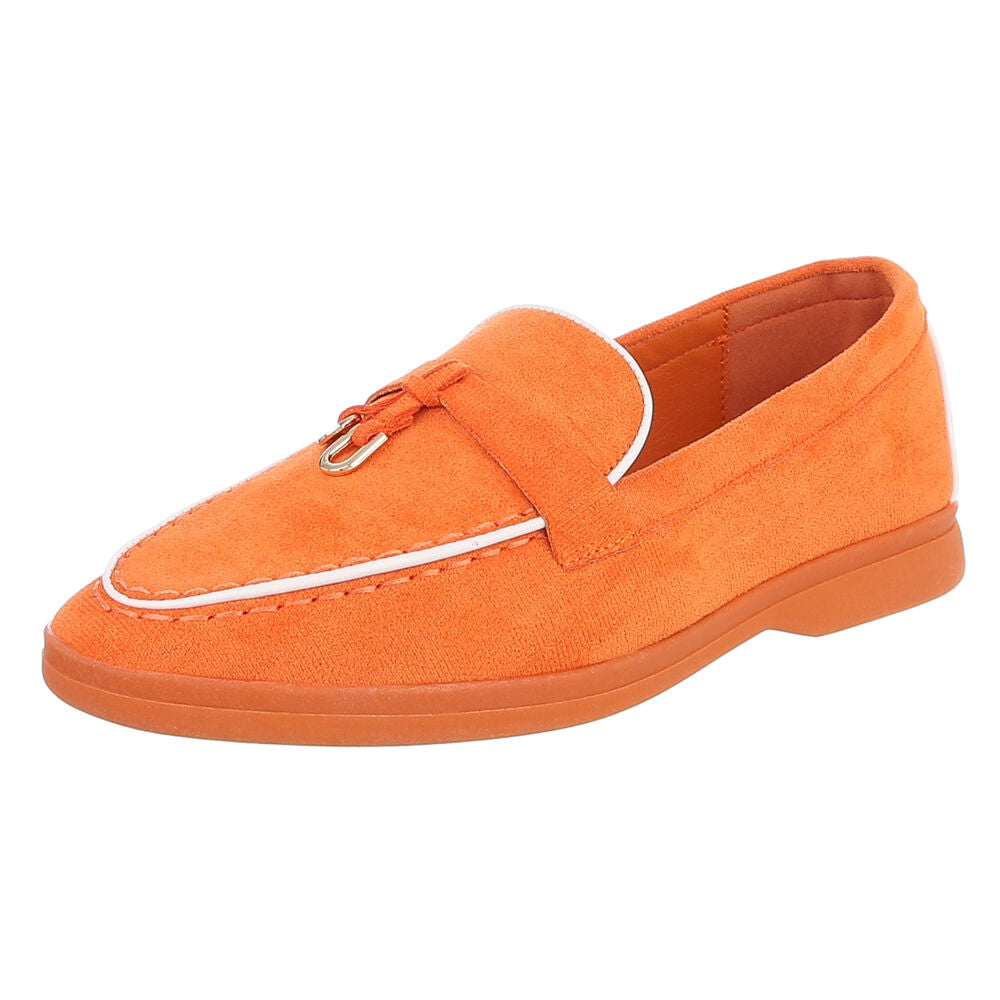 Mocassins avec breloque métallique