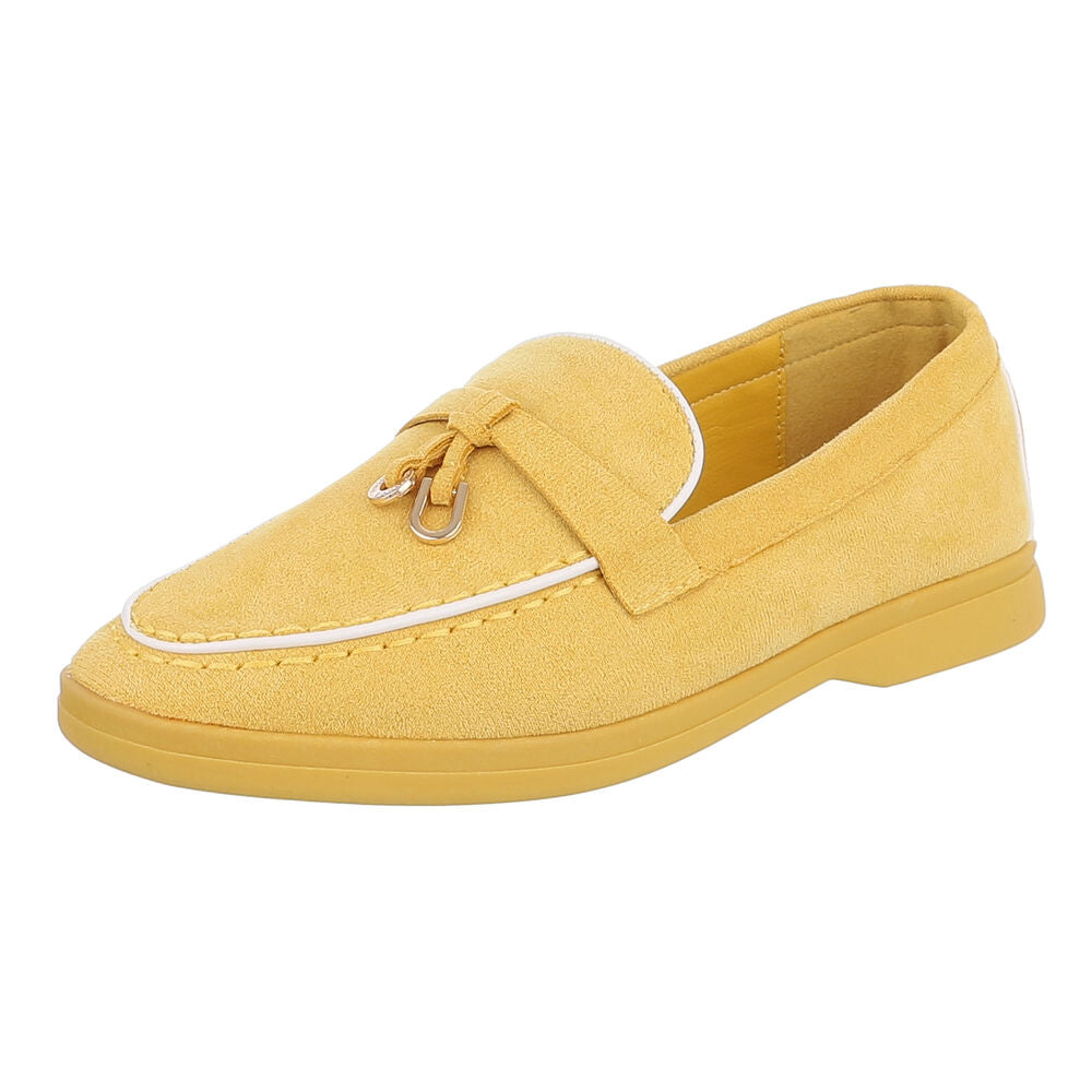Mocassins avec breloque métallique