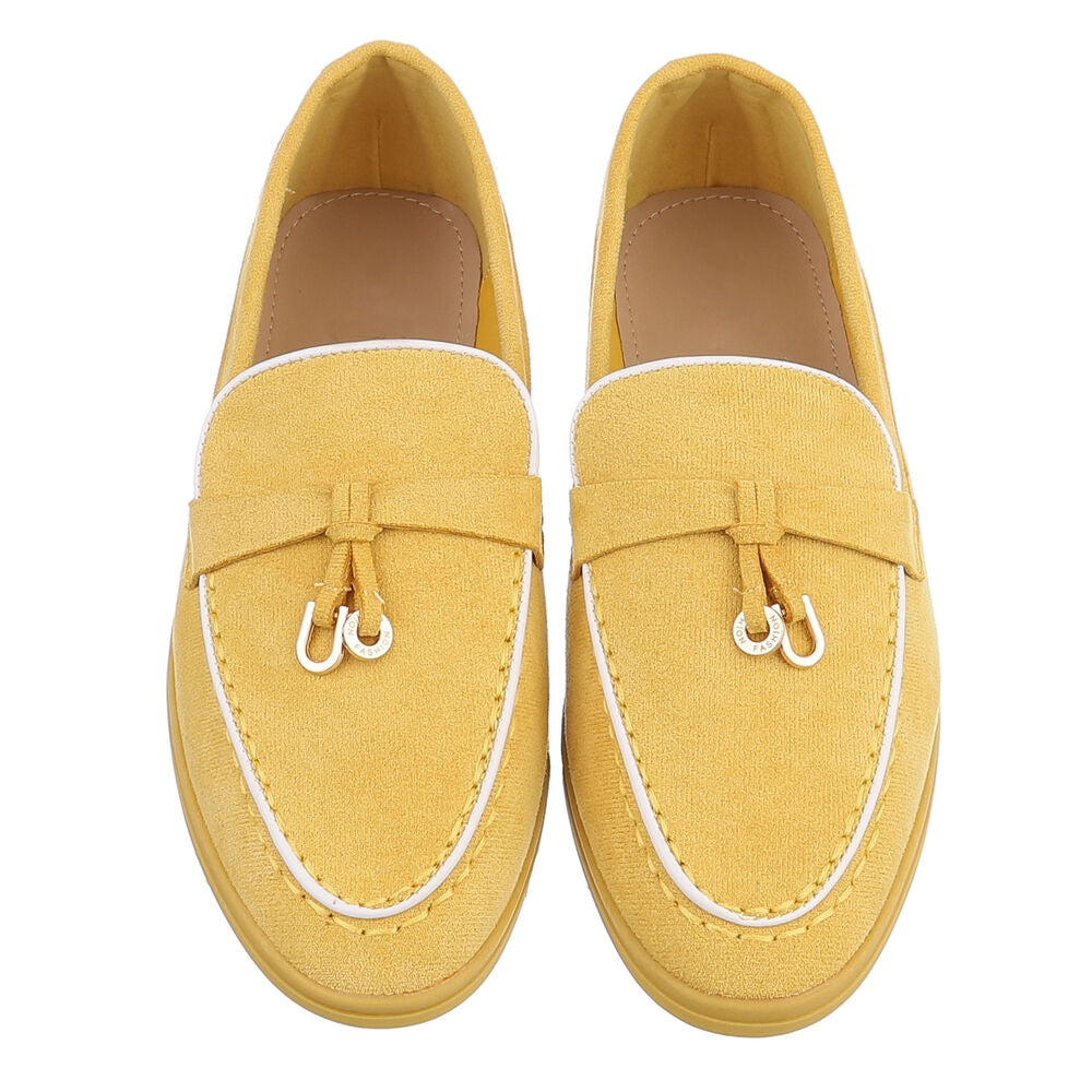 Mocassins avec breloque métallique