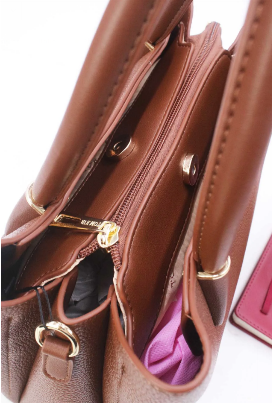 Medium Sac à Main Effet Cuir Grainé