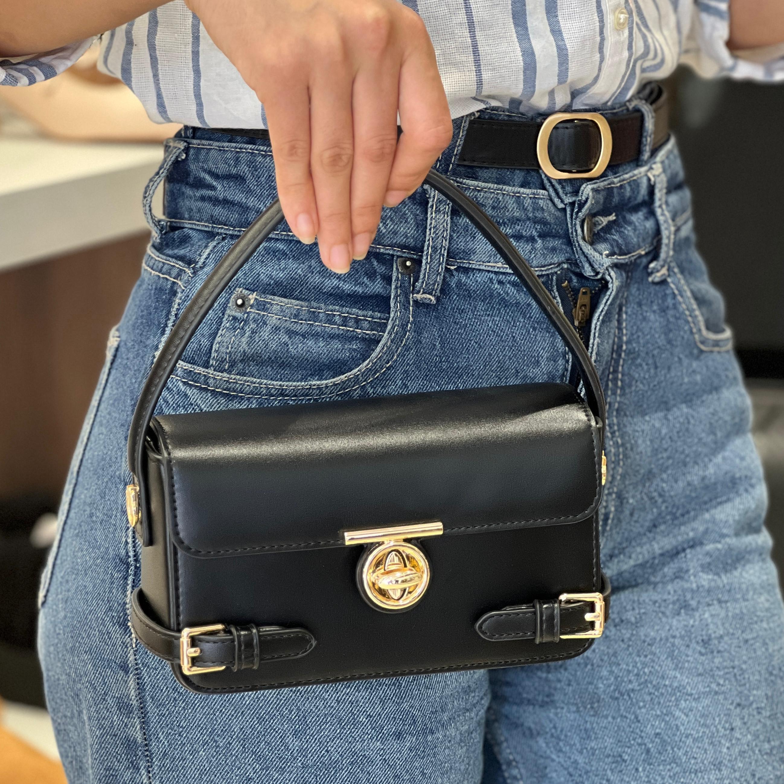Petit Sac à Main Rigide Urbain Femme