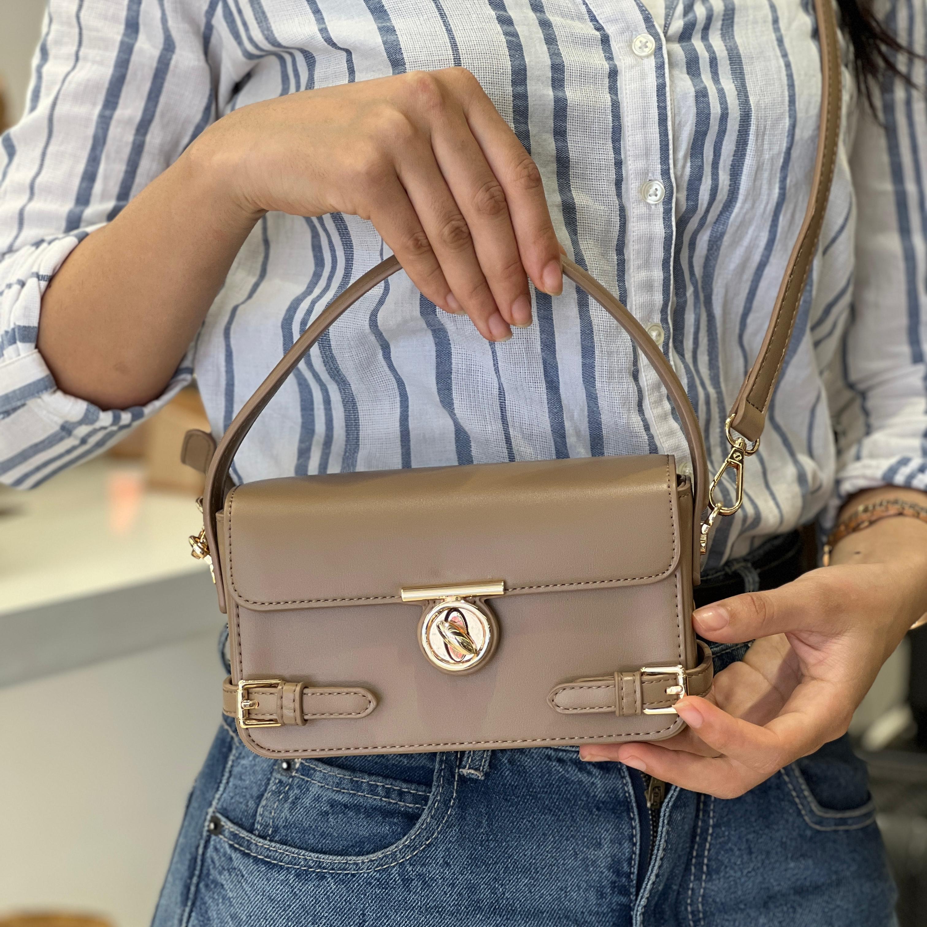 Petit Sac à Main Rigide Urbain Femme