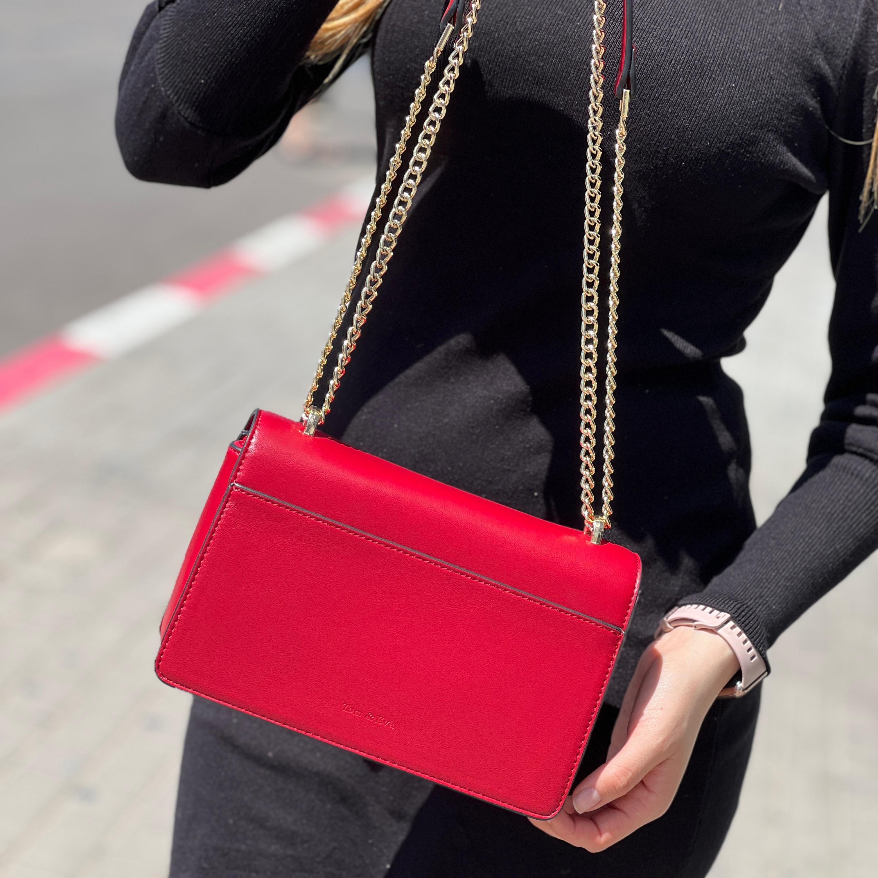 Sac à bandoulière Avec Rabat Chic Importation