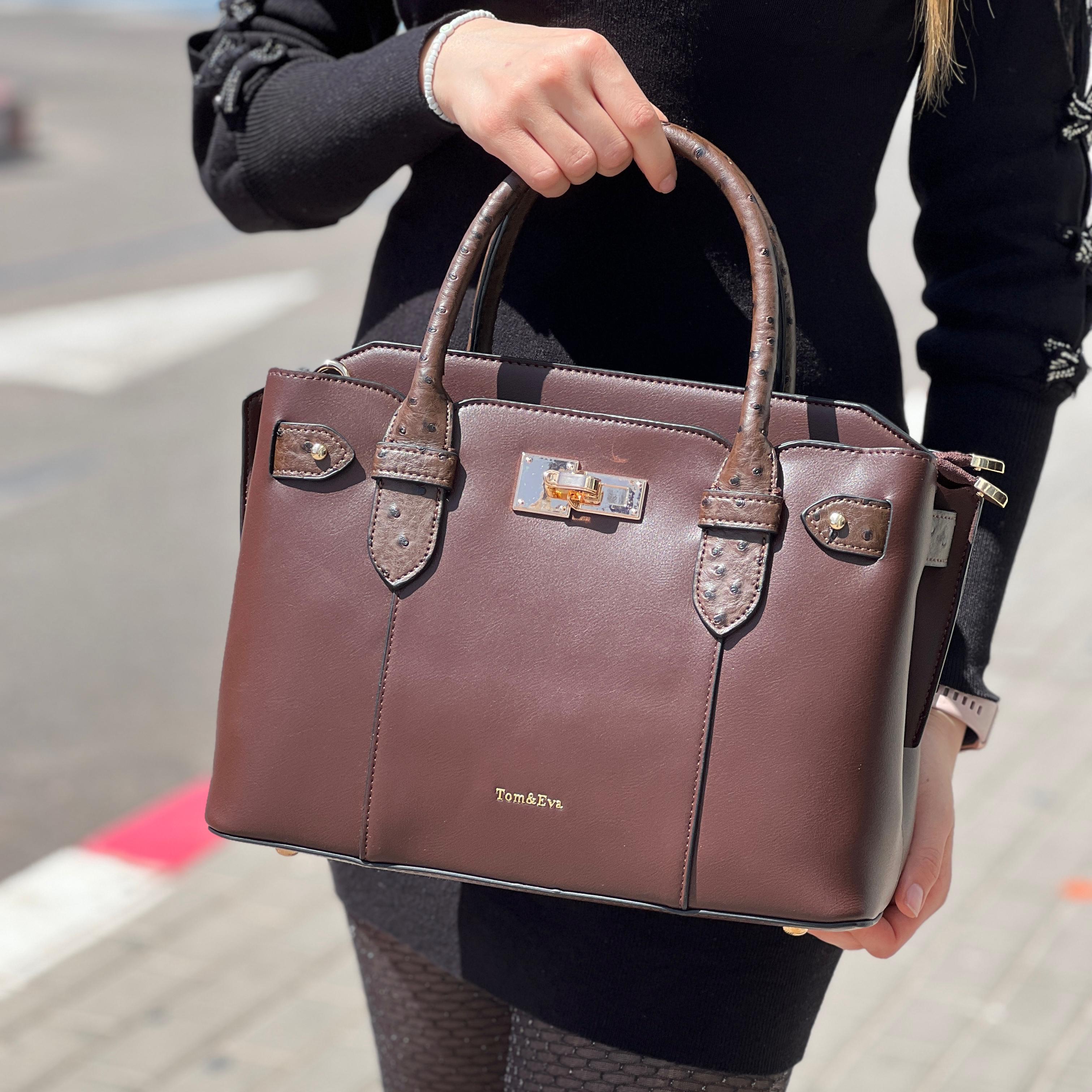 Sac femme structure rigide avec détails bijoux