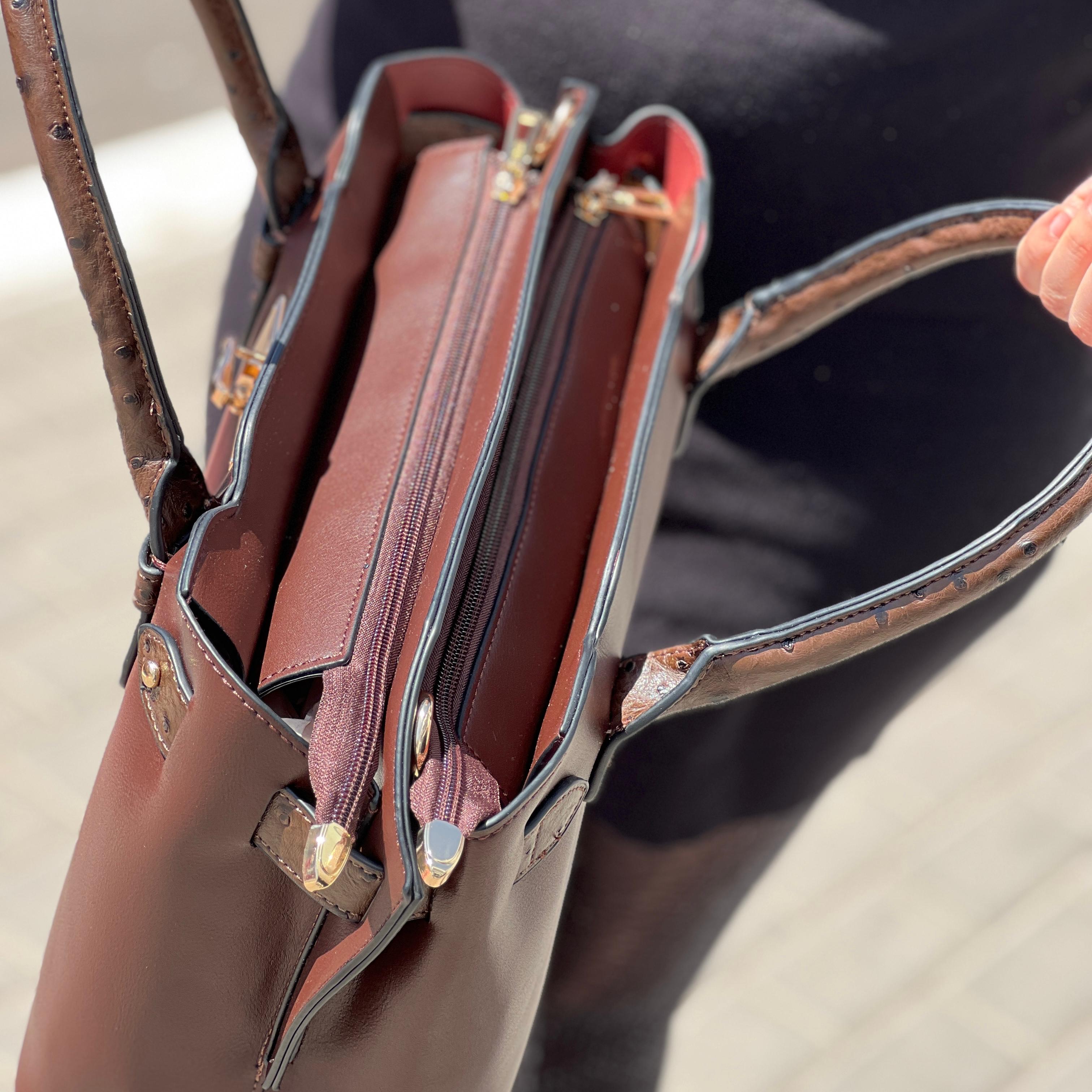 Sac femme structure rigide avec détails bijoux