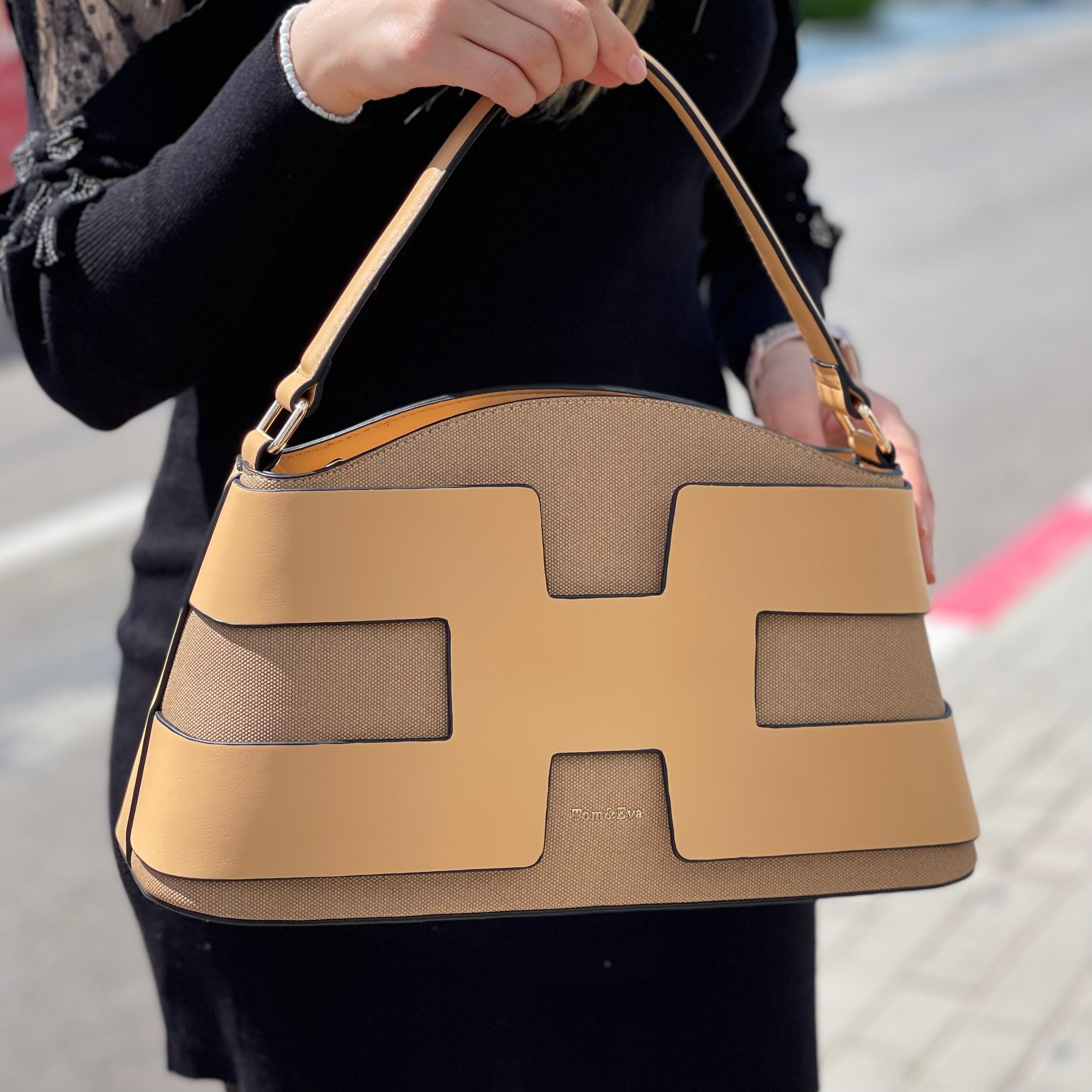 Sac décontracté pour femme à deux compartiments Tom&Eva