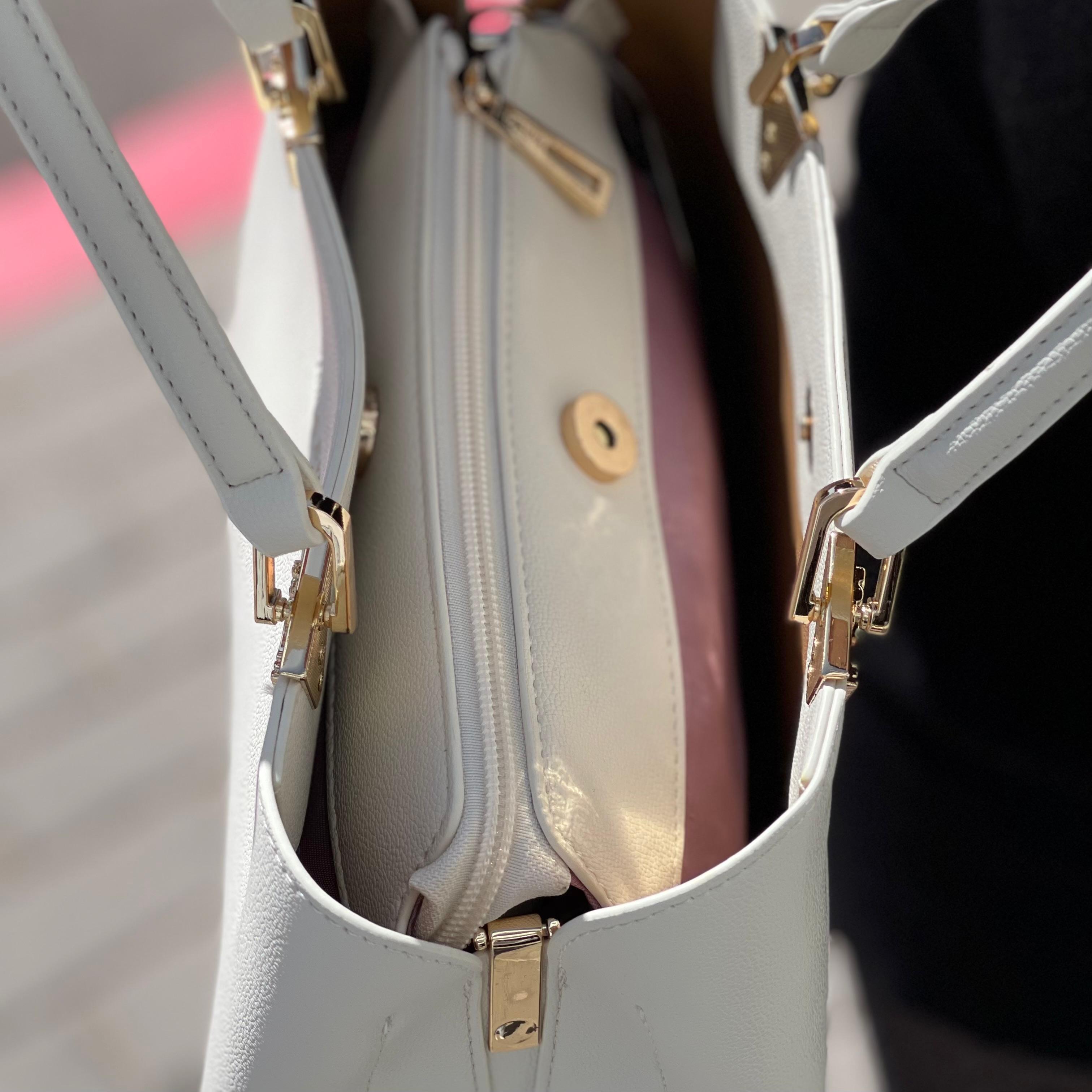 Cnoles-Sac à main en cuir de grande capacité pour femme