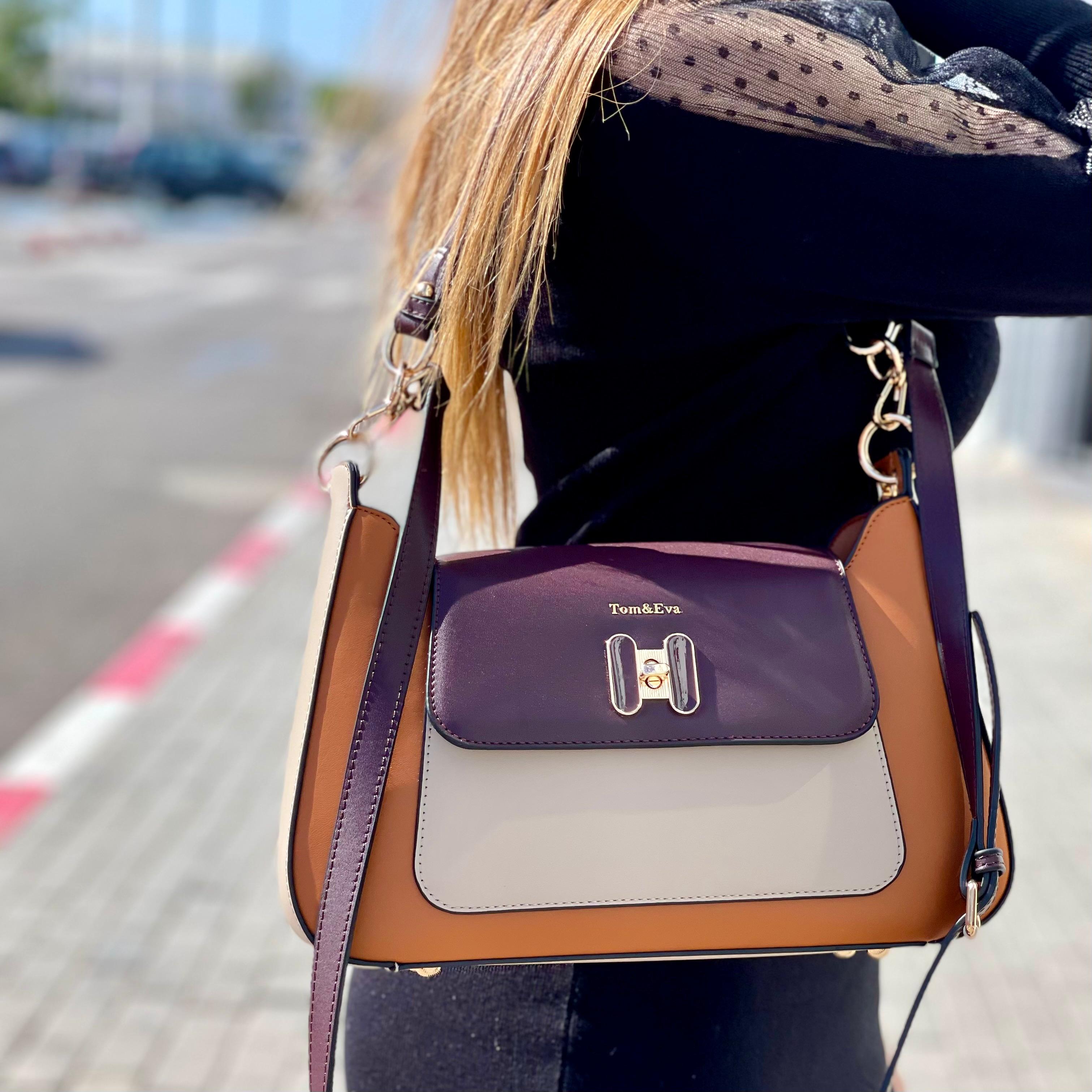 Sac à main en cuir en bandoulière