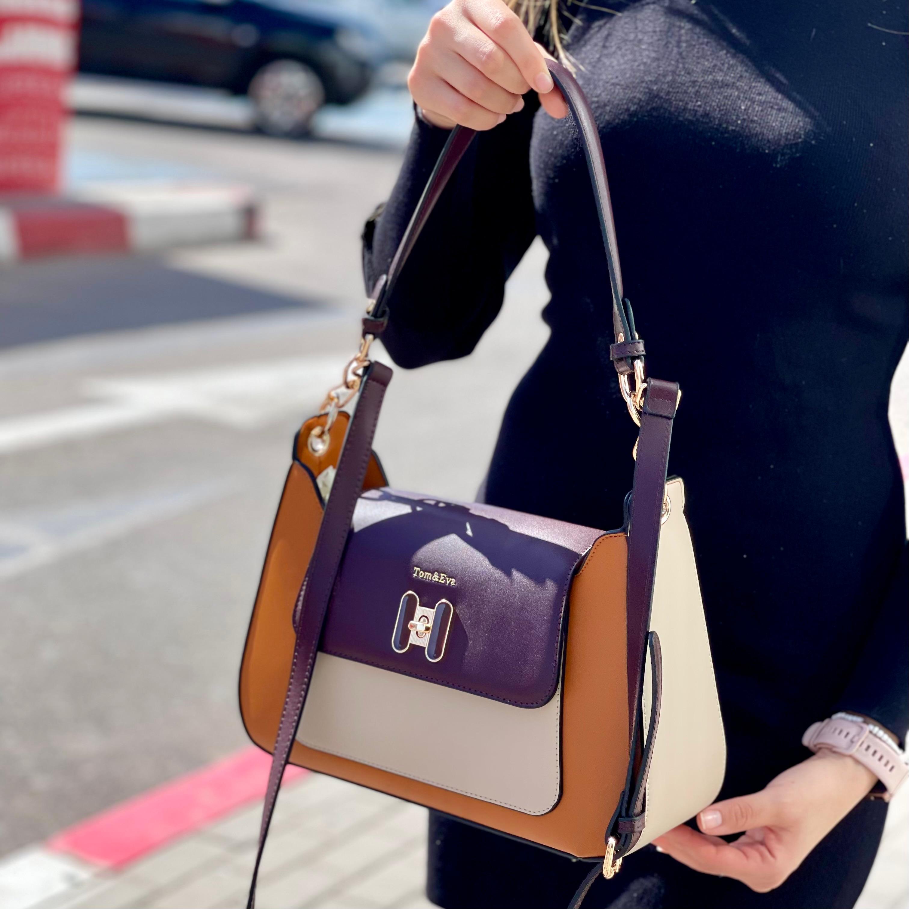 Sac à main en cuir en bandoulière