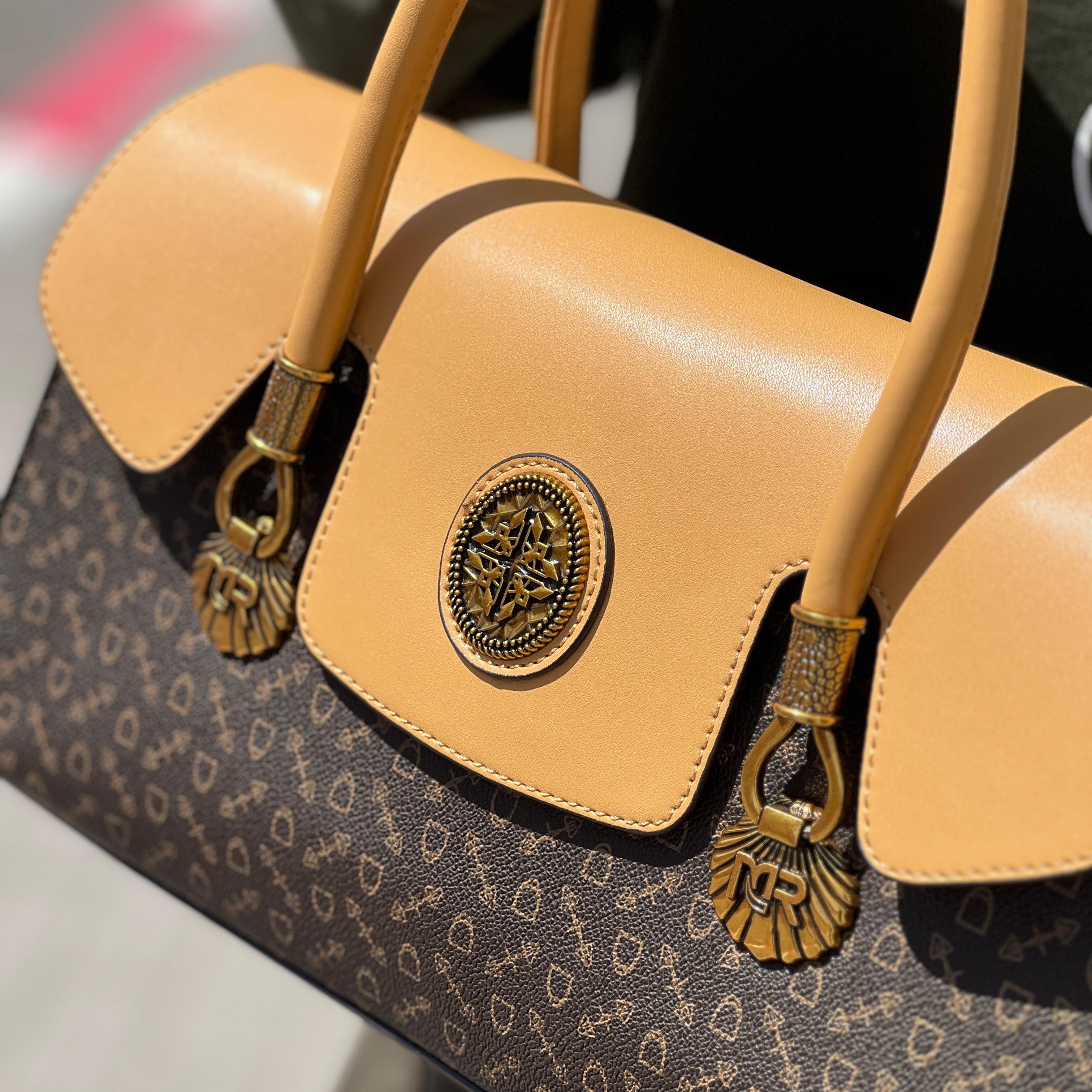 Sac à main en cuir véritable pour femme