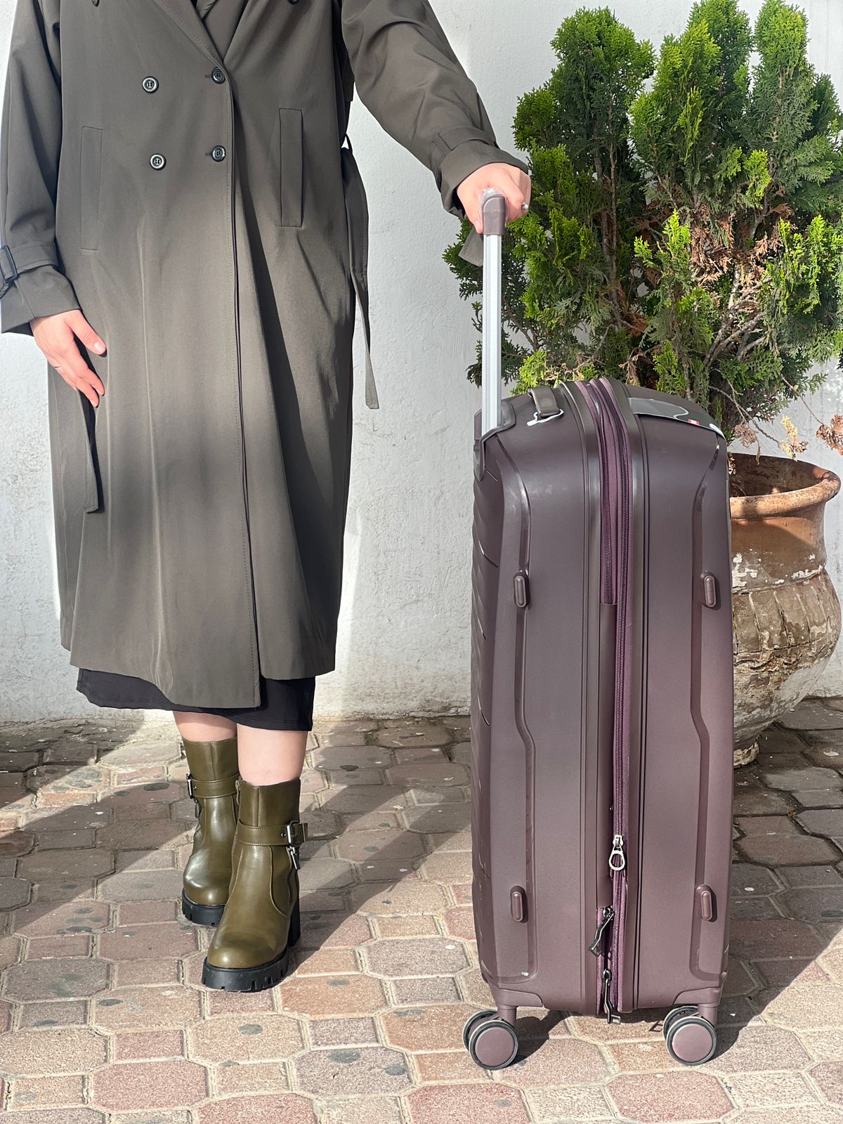 Ensemble de valises rigides Geographical