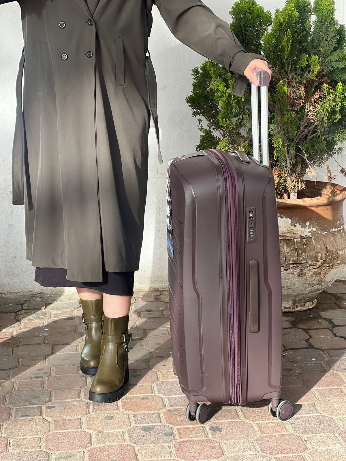 Ensemble de valises rigides Geographical