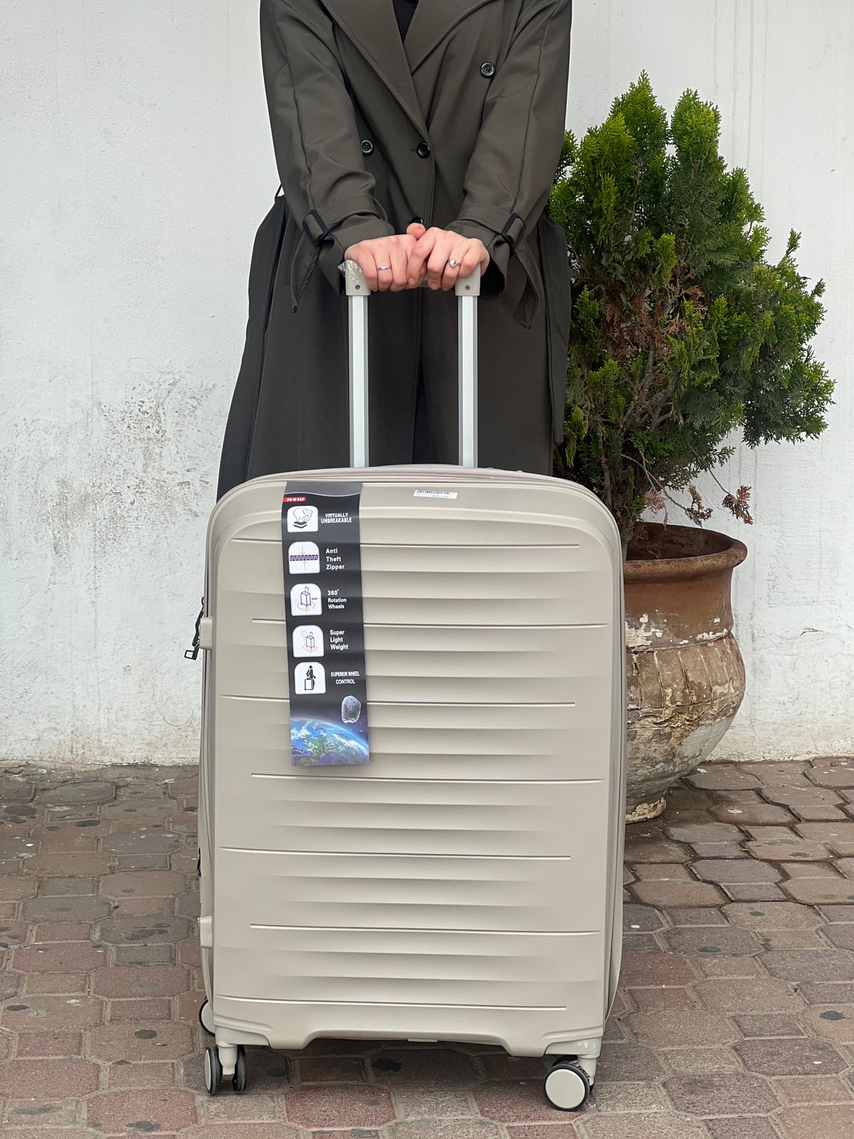 Ensemble de valises rigides Geographical