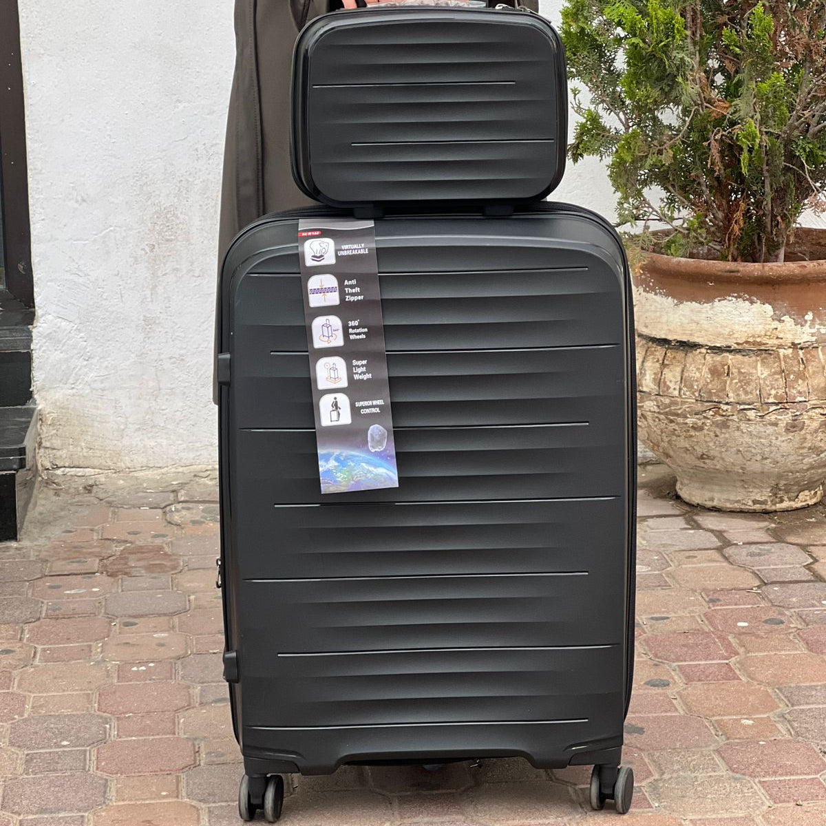 Ensemble de valises rigides Geographical