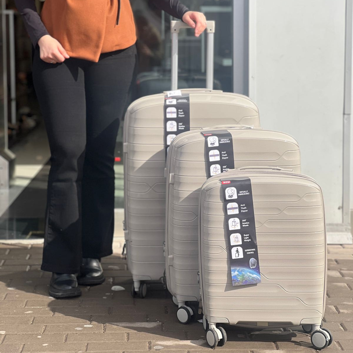 Ensemble de valises à 4 roulettes