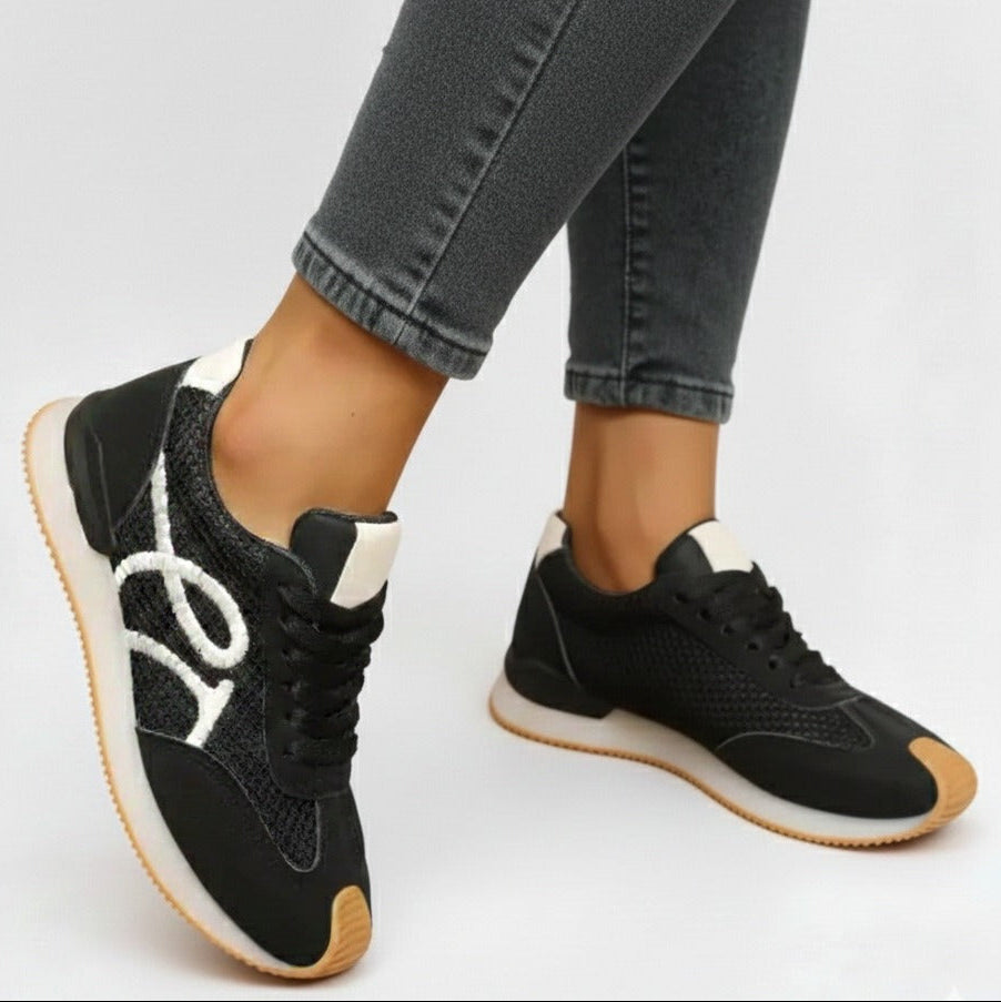 Basket en simili cuir