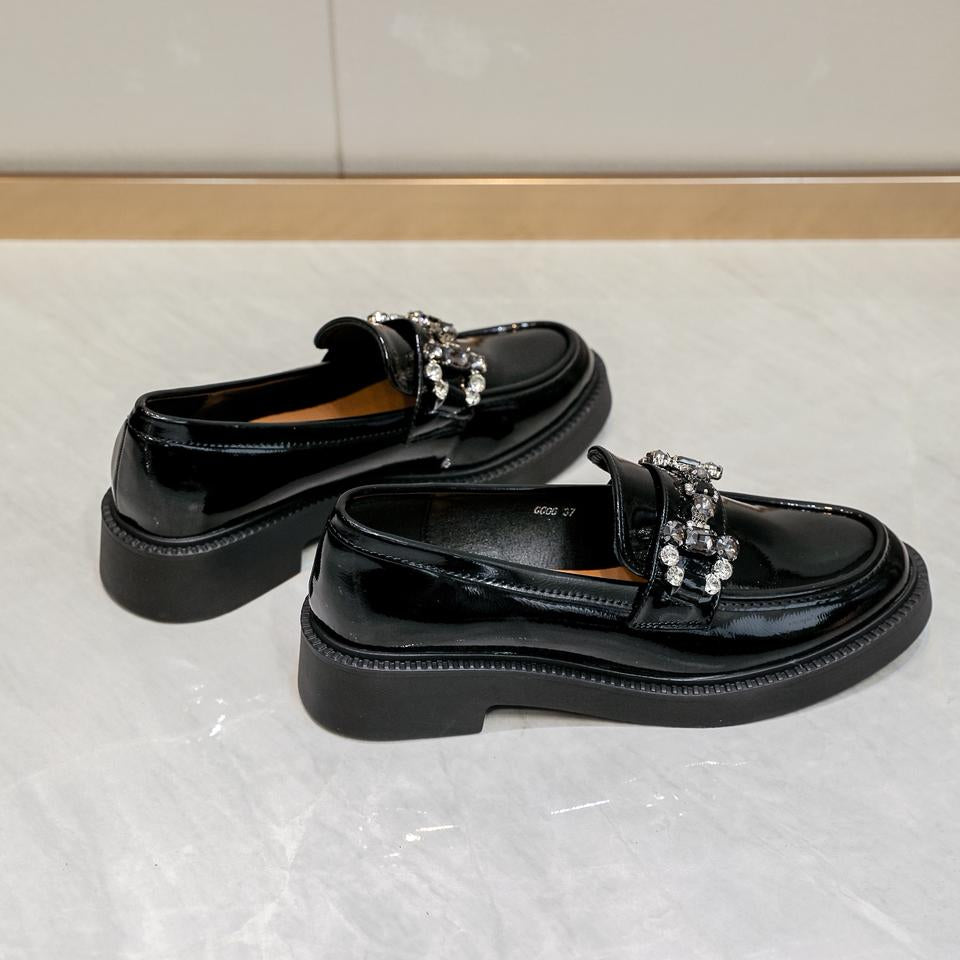 Mocassins Bijoux en Vernis