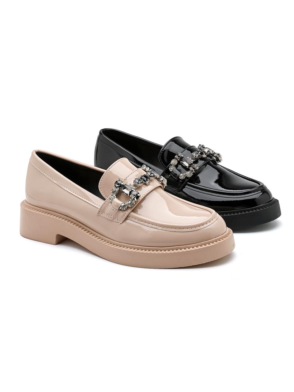 Mocassins Bijoux en Vernis