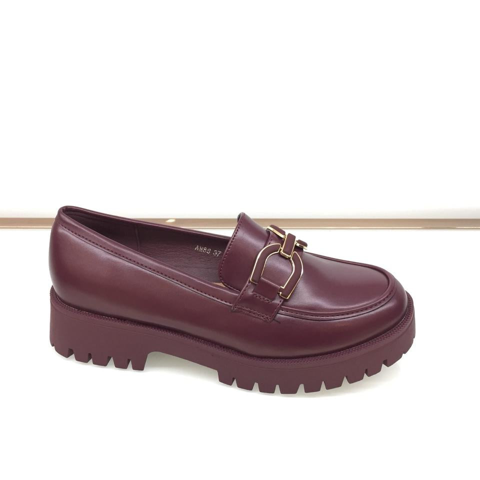 mocassin à plateforme pour femme