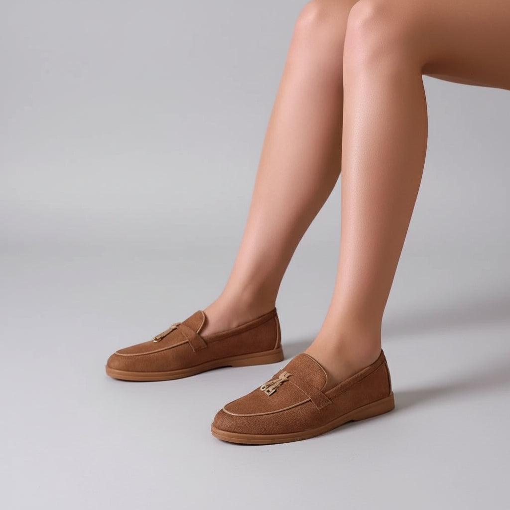 Mocassins Élégants en Daim