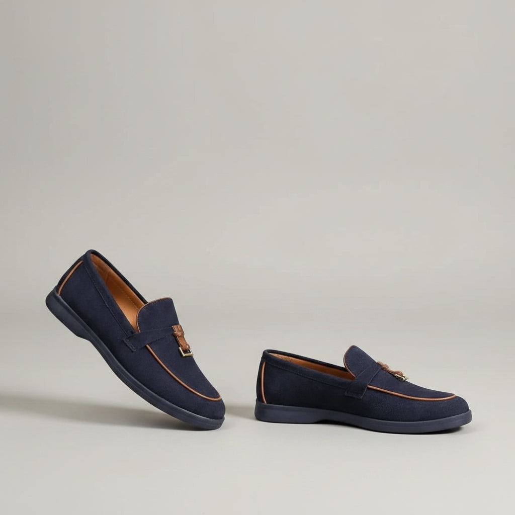Mocassins Élégants en Daim