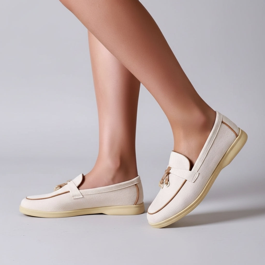 Mocassins Élégants en Daim