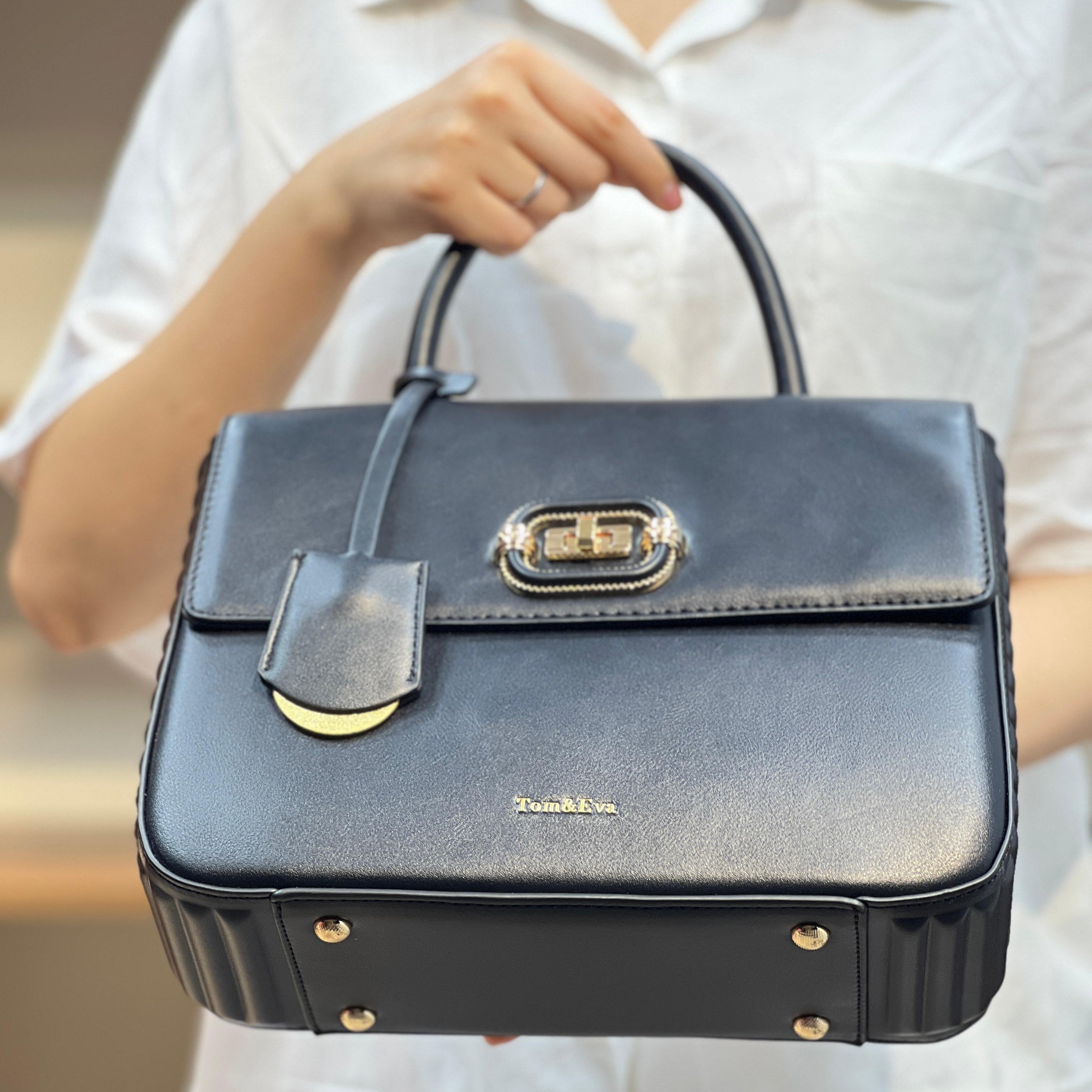 Sac à main raffiné avec poignée supérieure