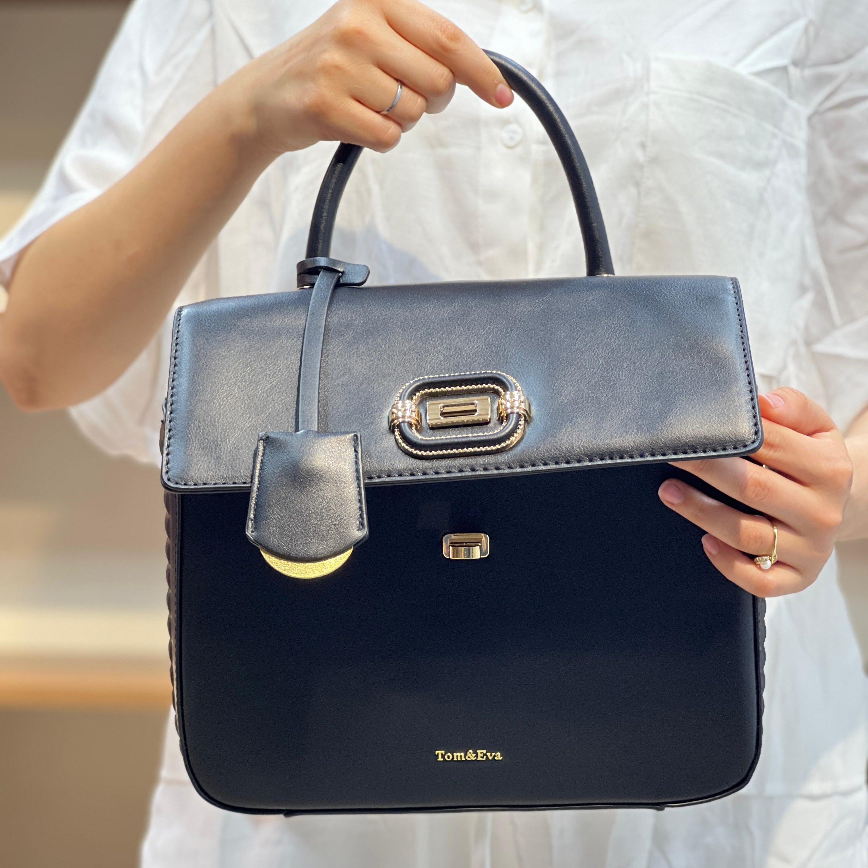 Sac à main raffiné avec poignée supérieure