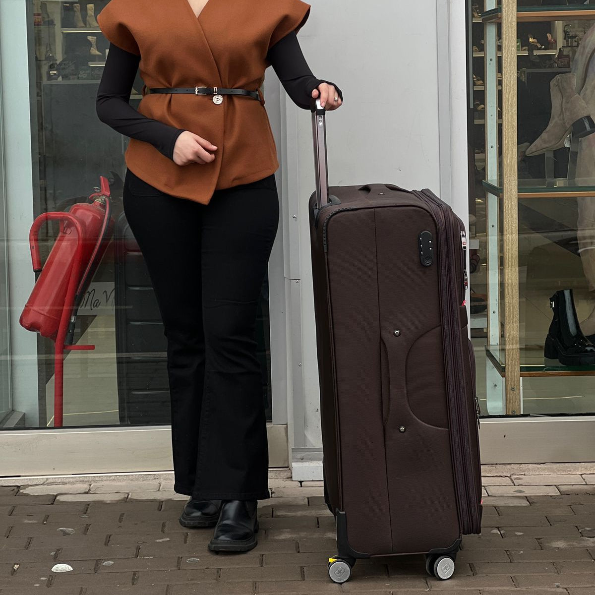 Ensemble de 4 valises en polyester