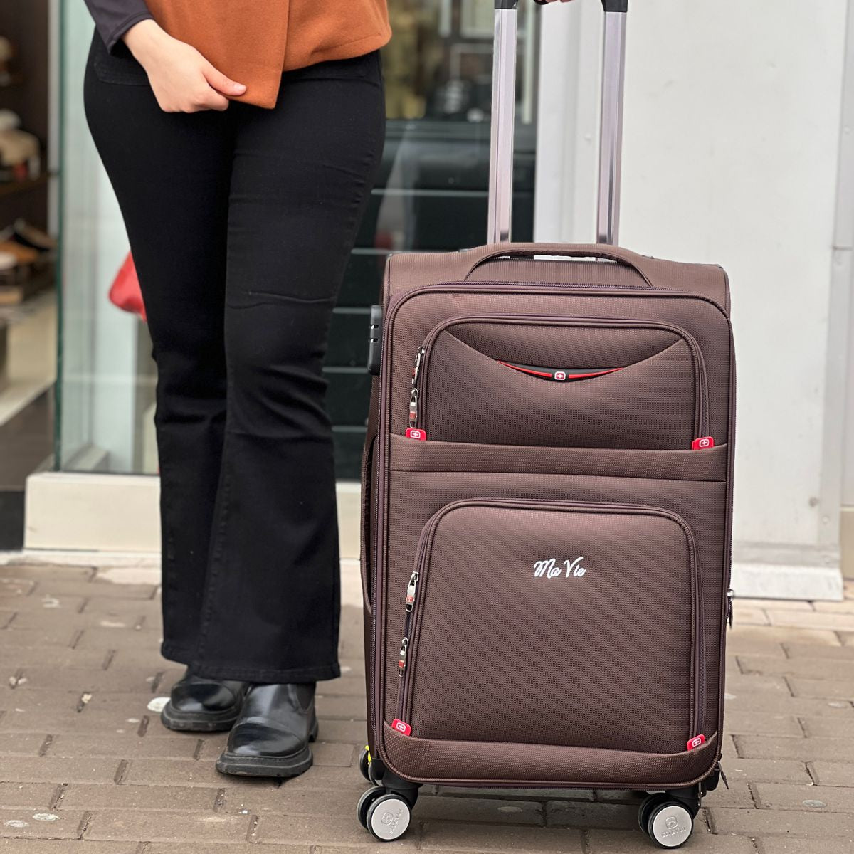 Ensemble de 4 valises en polyester