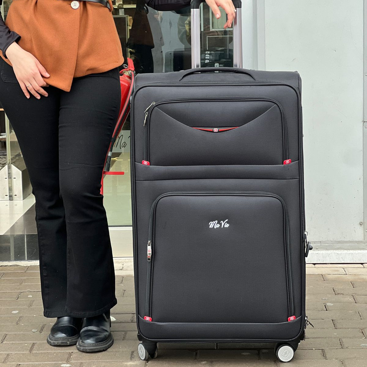 Ensemble de 4 valises en polyester