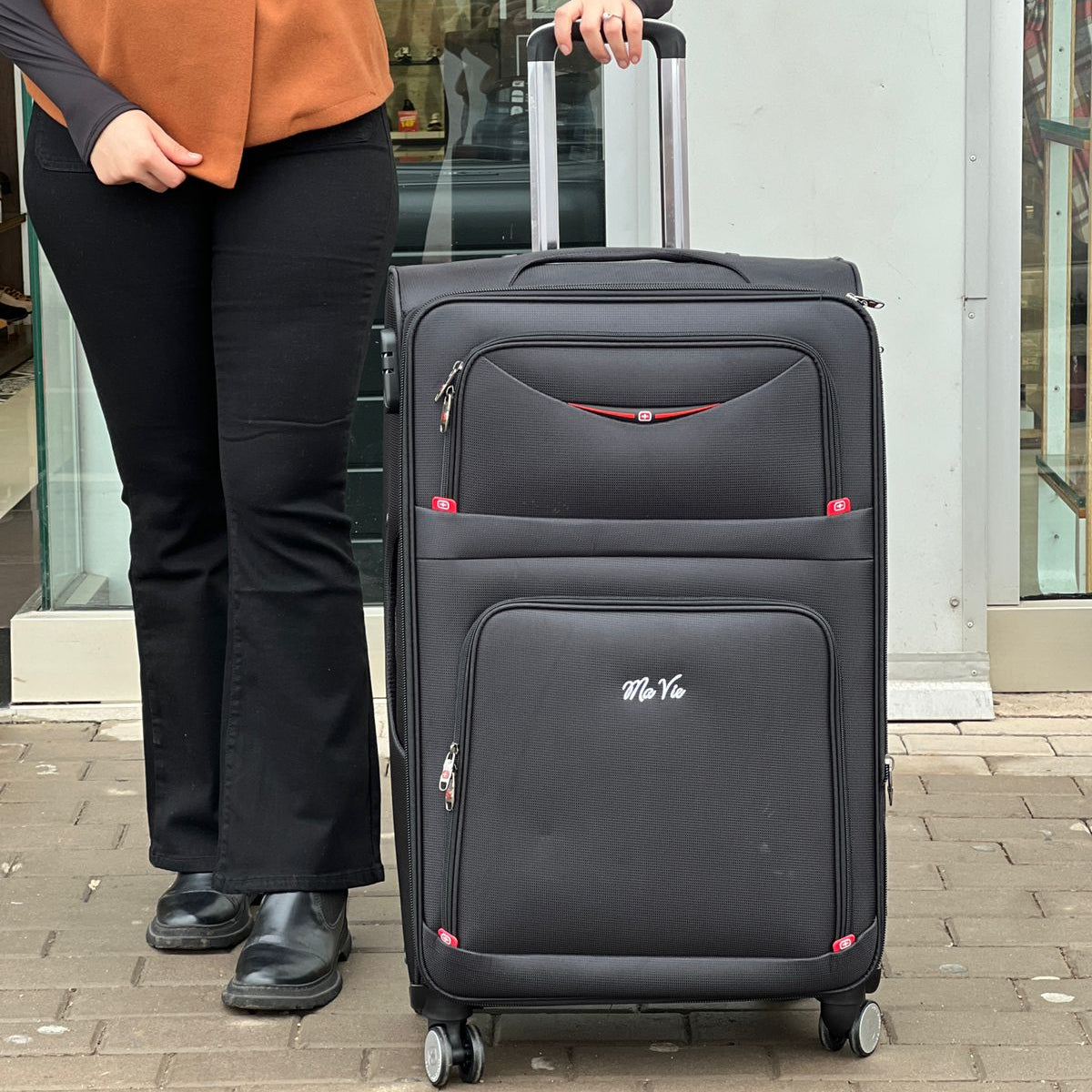 Ensemble de 4 valises en polyester