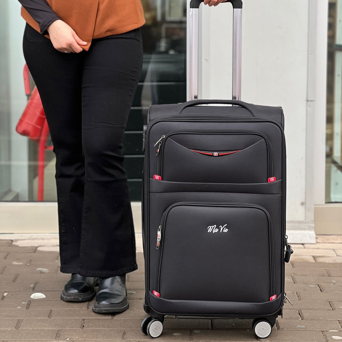 Ensemble de 4 valises en polyester