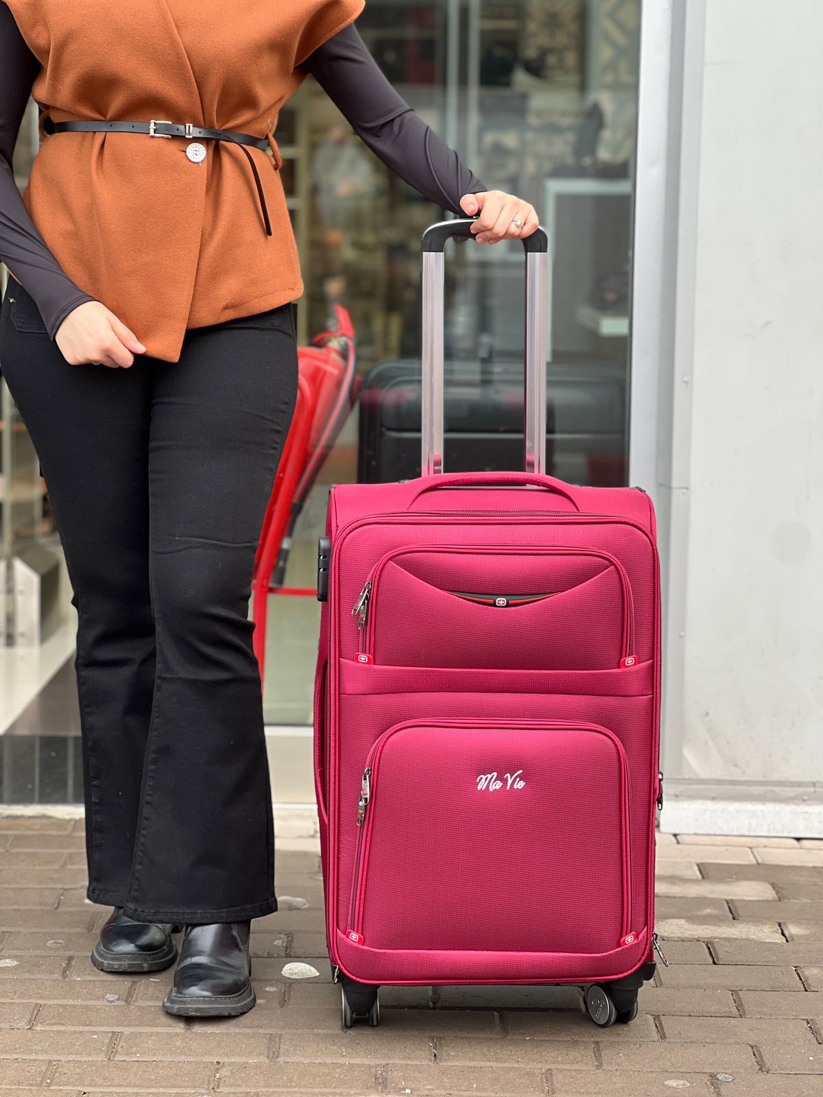 Ensemble de 4 valises en polyester