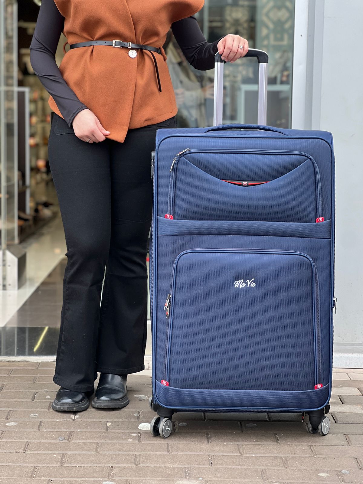 Ensemble de 4 valises en polyester