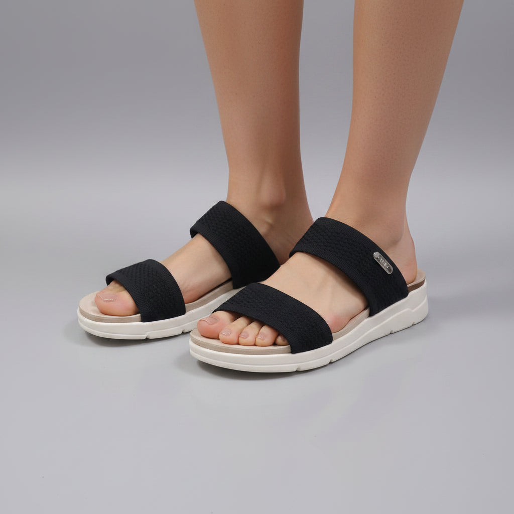 Mules Confort à Double Bride