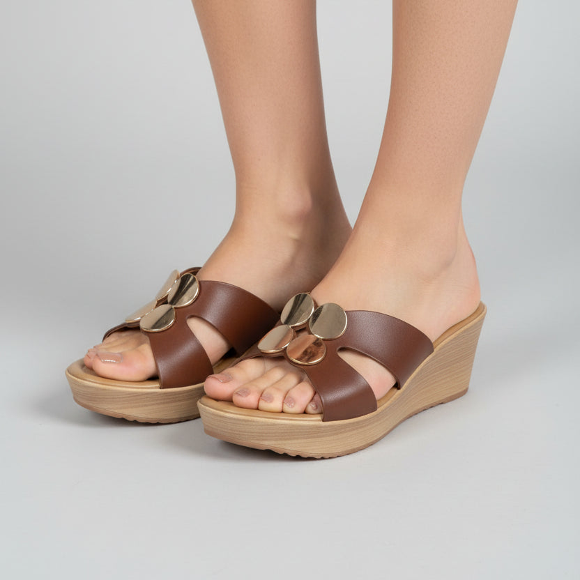 Sandale compensée