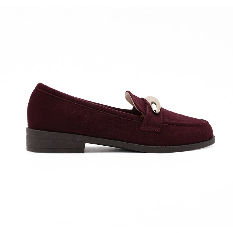 Mocassins avec accessoires doré