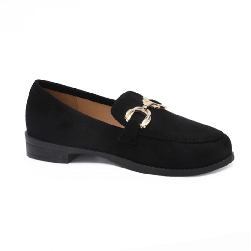 Mocassin à boucle semelle confortable