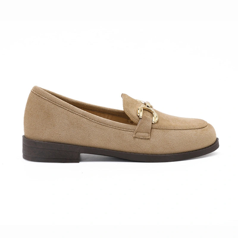 Mocassin à boucle semelle confortable